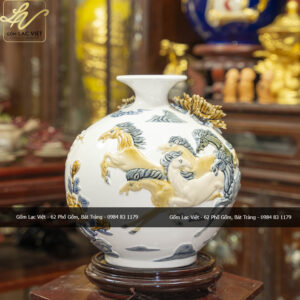 Bình hút Tài Lộc Mã đáo Thành Công