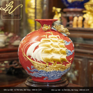 Bình hút tài lộc Thuận Buồm Xuôi Gió